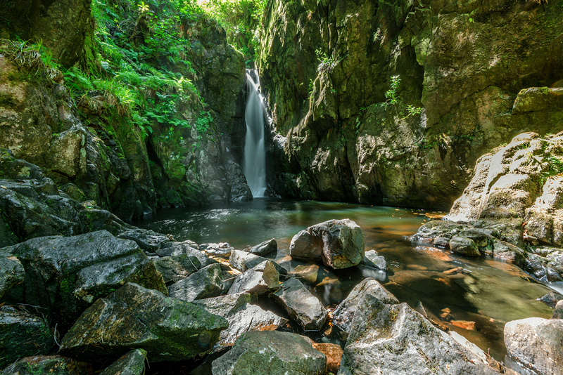 Waterfall near our cottages in Eskdale Waterfall near our cottages in Eskdale