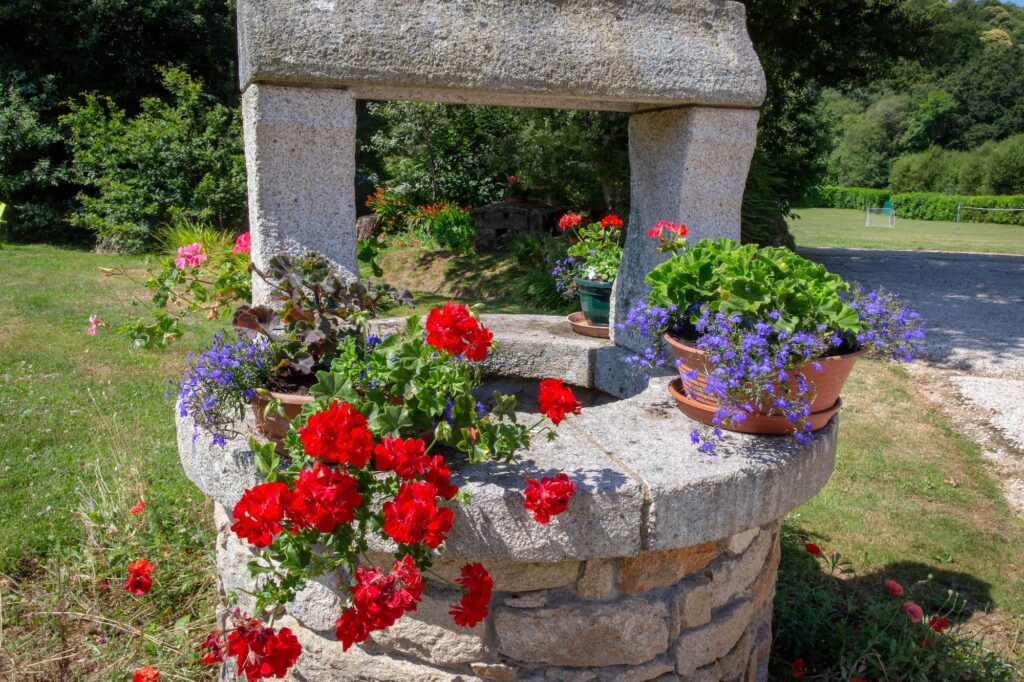 Our ancient well head at La Garenne