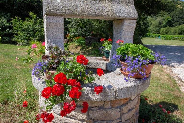 Our ancient well head at La Garenne