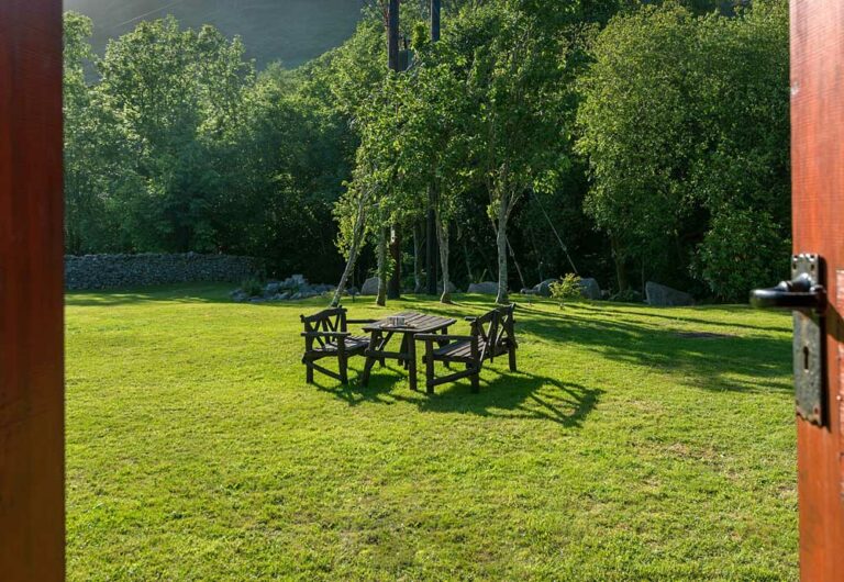 Step out of Hardknott into our gardens